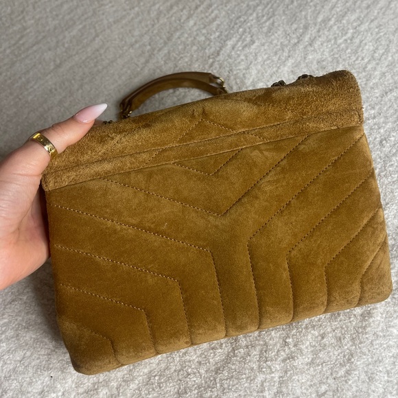 Small YSL Suede LouLou Bag - Picture 3 of 9